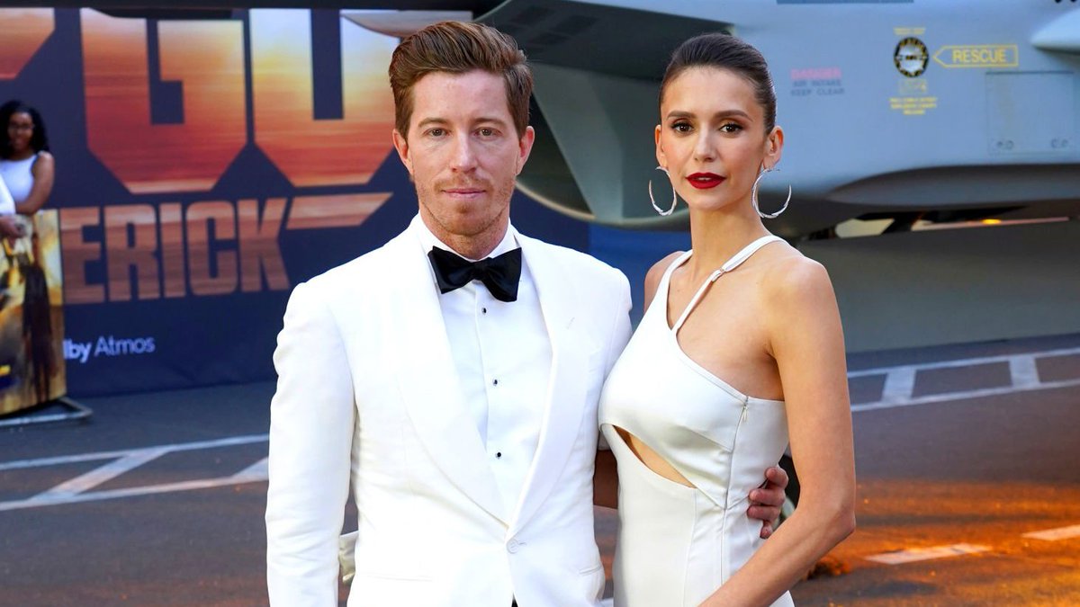 nina_network's tweet photo. @ninadobrev &amp; @shaunwhite  Make Red Carpet Debut at Top Gun Screening in London https://t.co/fPNVEfG7Fn https://t.co/KfjewNKknH