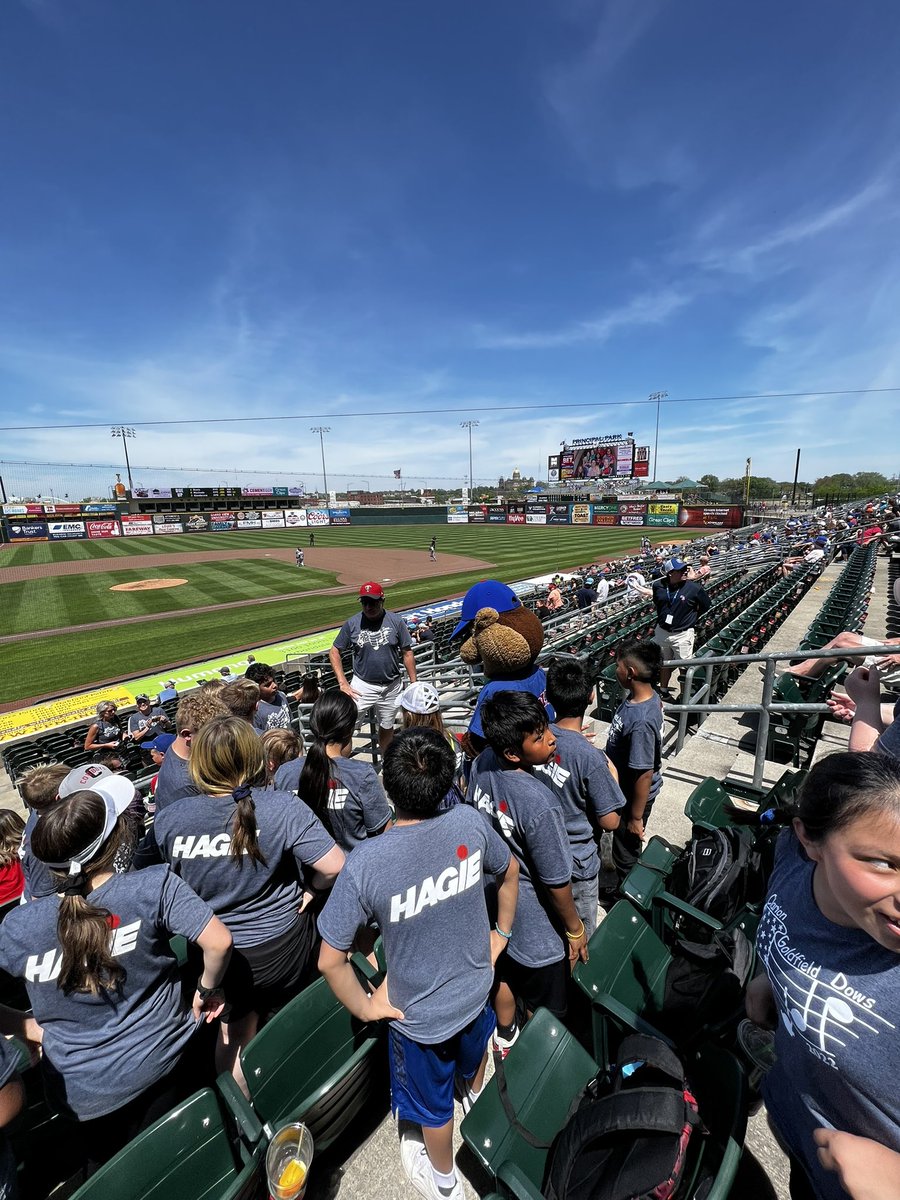 thank you <a href="/IowaCubs/">Iowa Cubs</a> !! Such a great experience for our 5th grade students to sing the national anthem today!