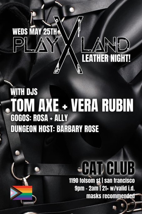 Prepare your butts for spankings next week cause I&rsquo;m hosting the dungeon at @PlayXLandSF1 😈 https://t<a href="/tag/folsomstreetfair"class="tags"><span>#folsomstreetfair</span></a>