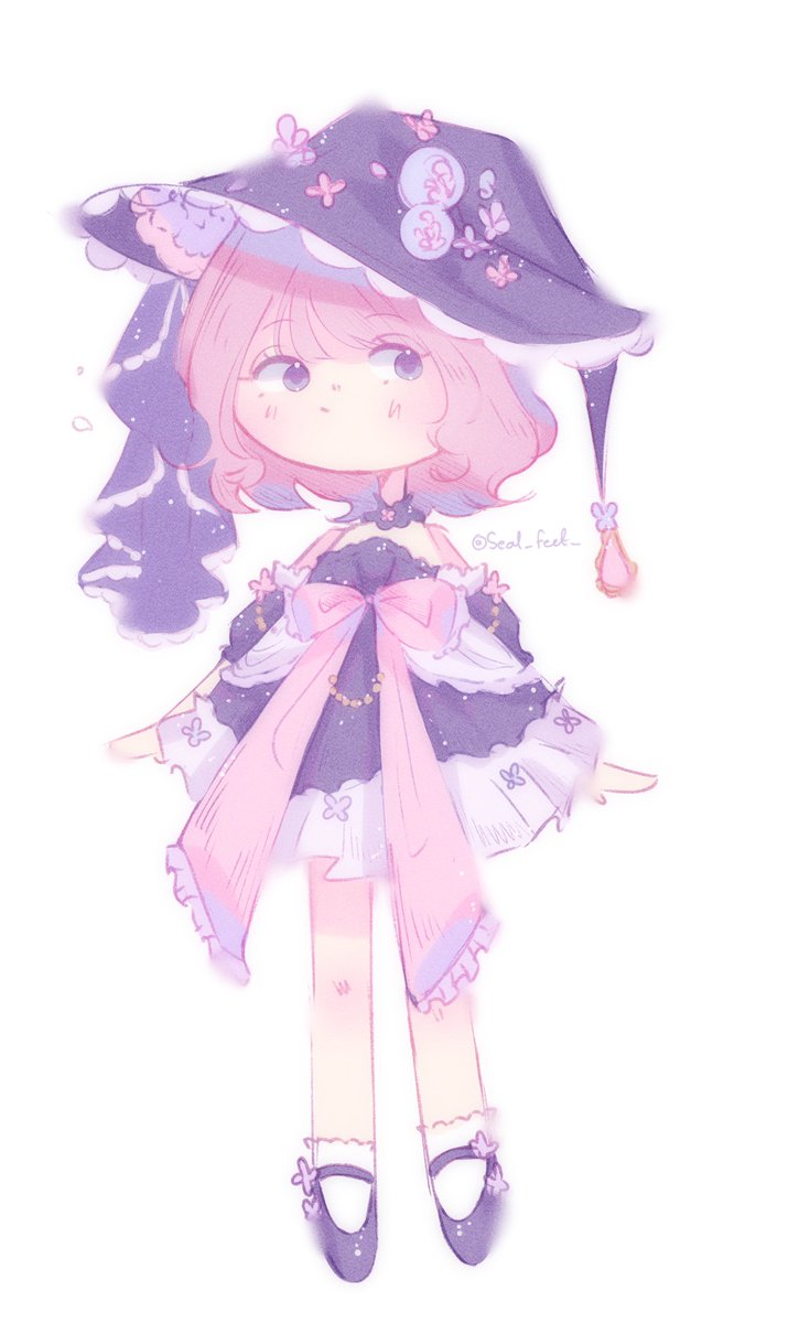 new oc! she's a witch and her name is lulu : D