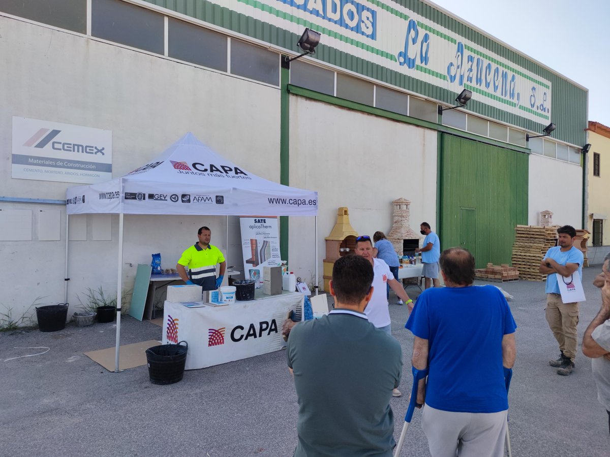 CementosC's tweet photo. Ayer estuvimos en La Azucena Forjados realizando una excelente jornada de formación. Gracias a los organizadores, a los asistentes y al gran equipo técnico de Capa por hacer posible una jornada tan positiva.
#cementoscapa #laazucenaforjados #formación #construcciónsostenible https://t.co/ebmQh0VeCd