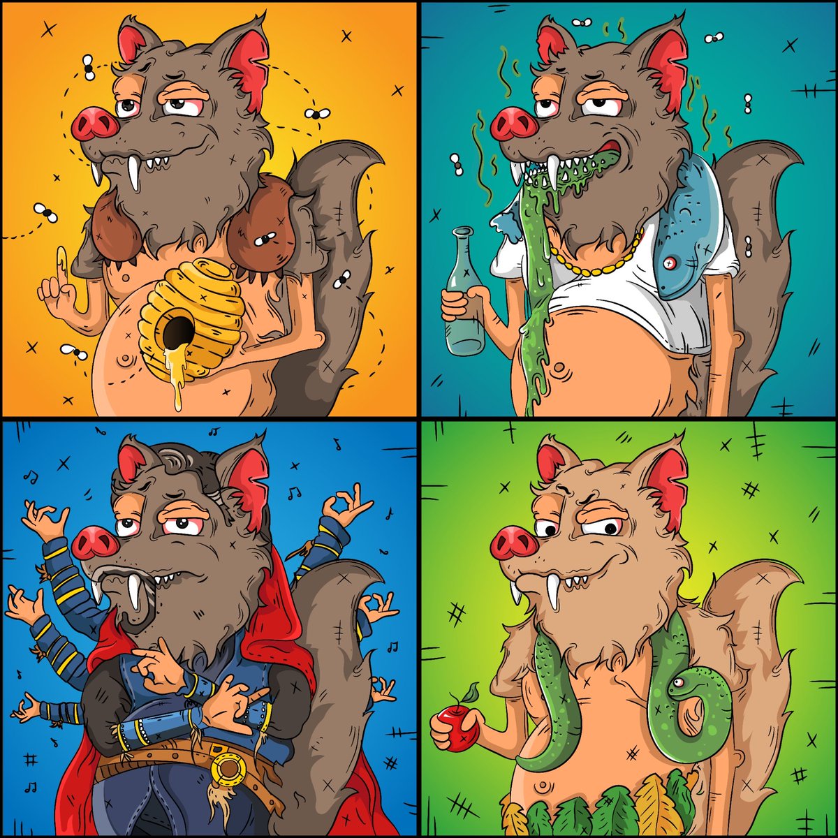 Hungry Werewolf Club tweet media