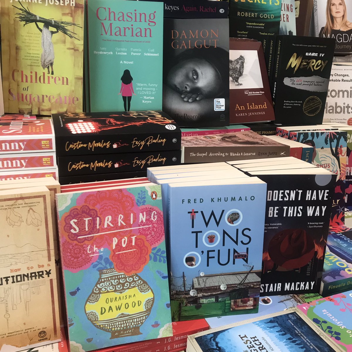 PennyHaw's tweet image. On my way to the @KingsmeadBF to meet some of the people behind some of these brilliant books. I mean, who would’ve thought? 

#DreamsComeTrue #BookTwitter #ReadSA #kingsmeadbookfair