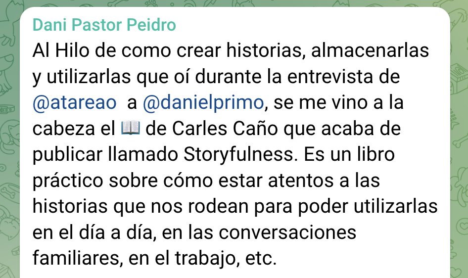 delineas's tweet photo. Que sepas @presentastico que tu libro se recomienda incluso en las esquinas más recónditas de internet (entre developers ;)

Gracias a @dapaspei por el descubrimiento ❤️ https://t.co/HxXkXPeqgB