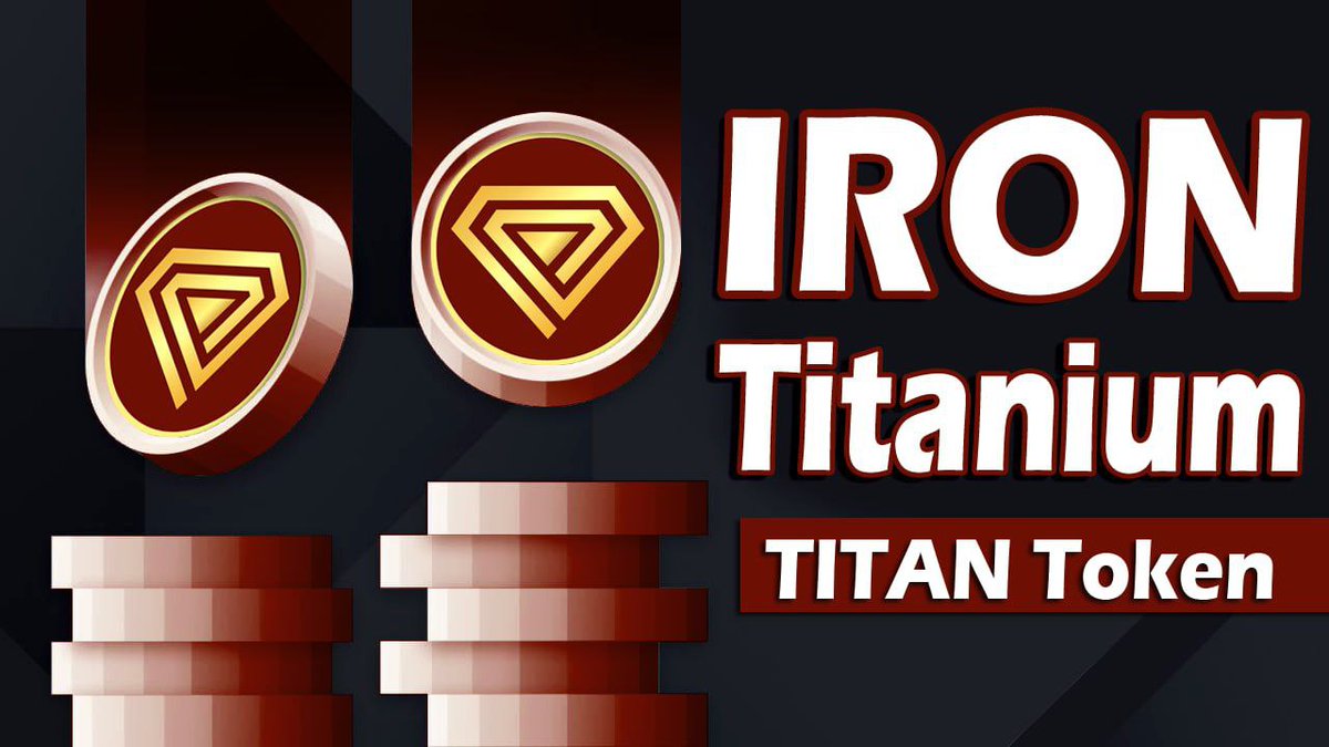 🔰 IRON Titanium Giveaway 
🎁 Reward Pool: 1,000,000,000 $TITAN
👥 Referral: 25,000 $TITAN
🔥 Market:  QuickSwap, MEXC 
🧶 Rate: ⭐️⭐️⭐️⭐️⭐️
🗓 Distribution Date: Instant to Wallet

📚 Airdrop Link: t.me/TITANGiveawayG…

📡 Website: iron.finance #AirdropRampage