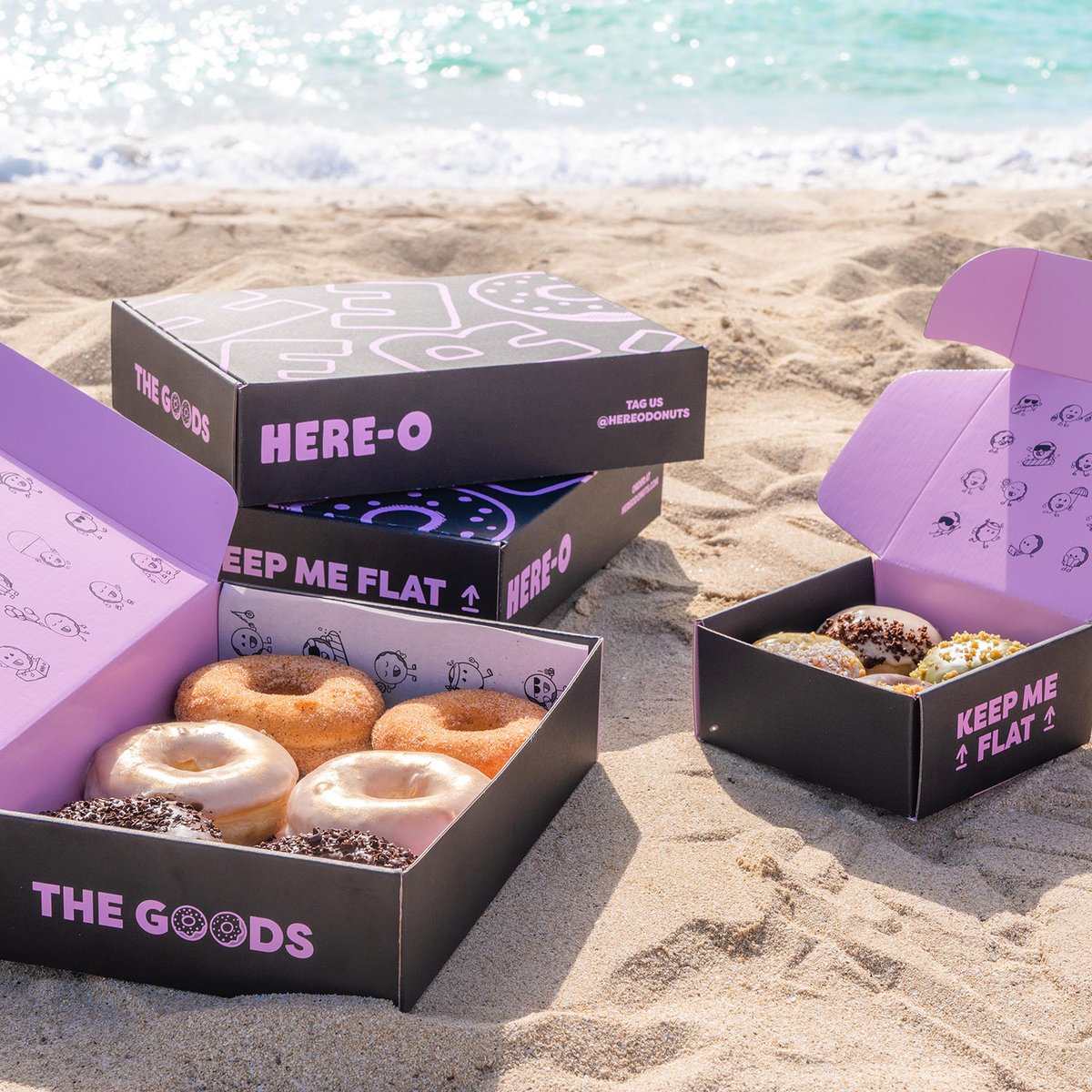 Heading to the beach this summer? 
Take a bite into Summer with our Here-O-licious donuts. It’s a hole lot of fun!

#instagood #photooftheday #happy #summer #friends #fitness #food #fun #beach #foodporn #دبي #ابوظبي #uae #الشارقة #الامارات #برج_خليفة