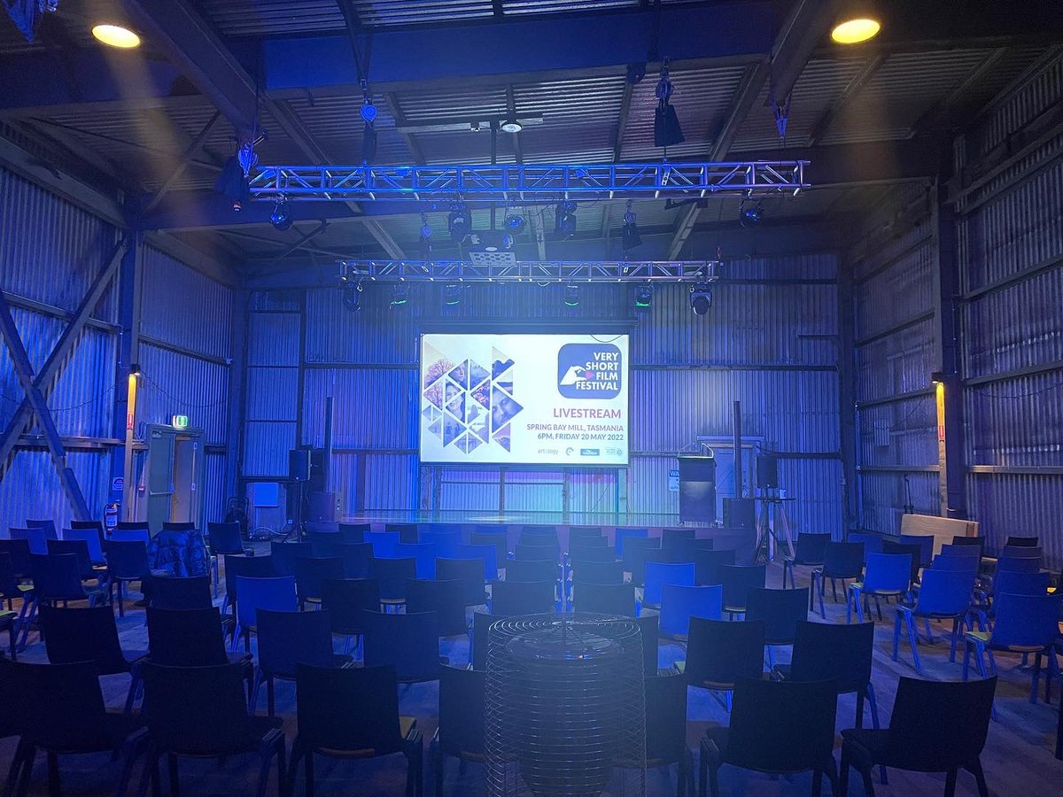 Callum_Jones_10's tweet photo. I am attending the Very Short Film Festival this evening.

It’s going to be a very enjoyable event. 🙂

#Australia #Tasmania #SpringBayMill #VeryShortFilmFestival #film https://t.co/07ABQIpZvx