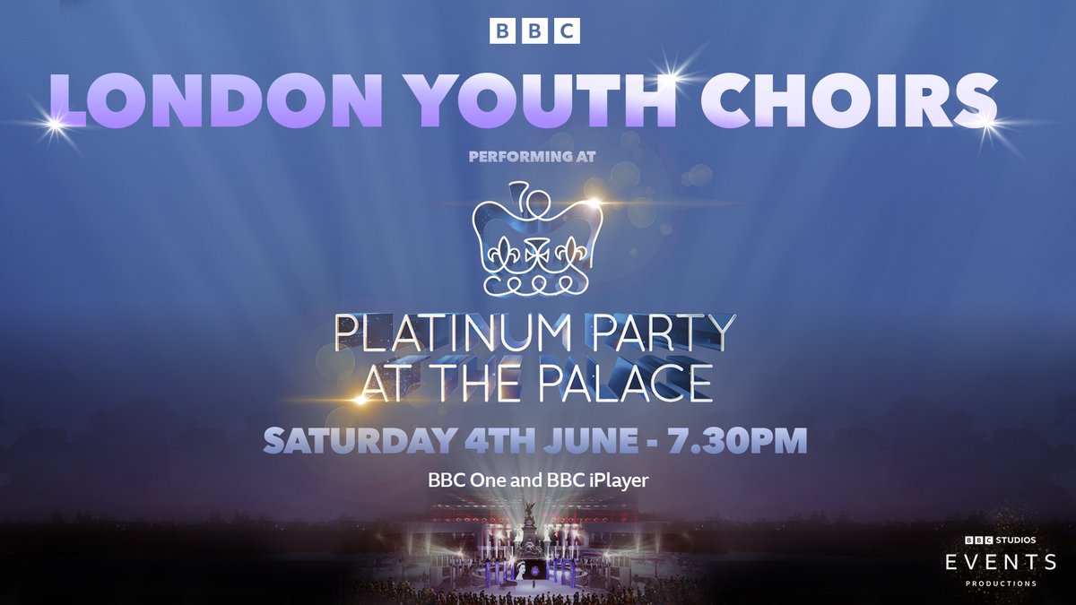 LYC to sing for The Queen!👑
#PlatinumPartyAtThePalace 
The concert of a lifetime for our members performing music from @josephthemusical with #TeamALW. Enjoy live @BBCOne @BBCiPlayer + @BBCRadio2 from 7.30pm on Saturday 4 June 🇬🇧

Full story: bit.ly/382z8wt