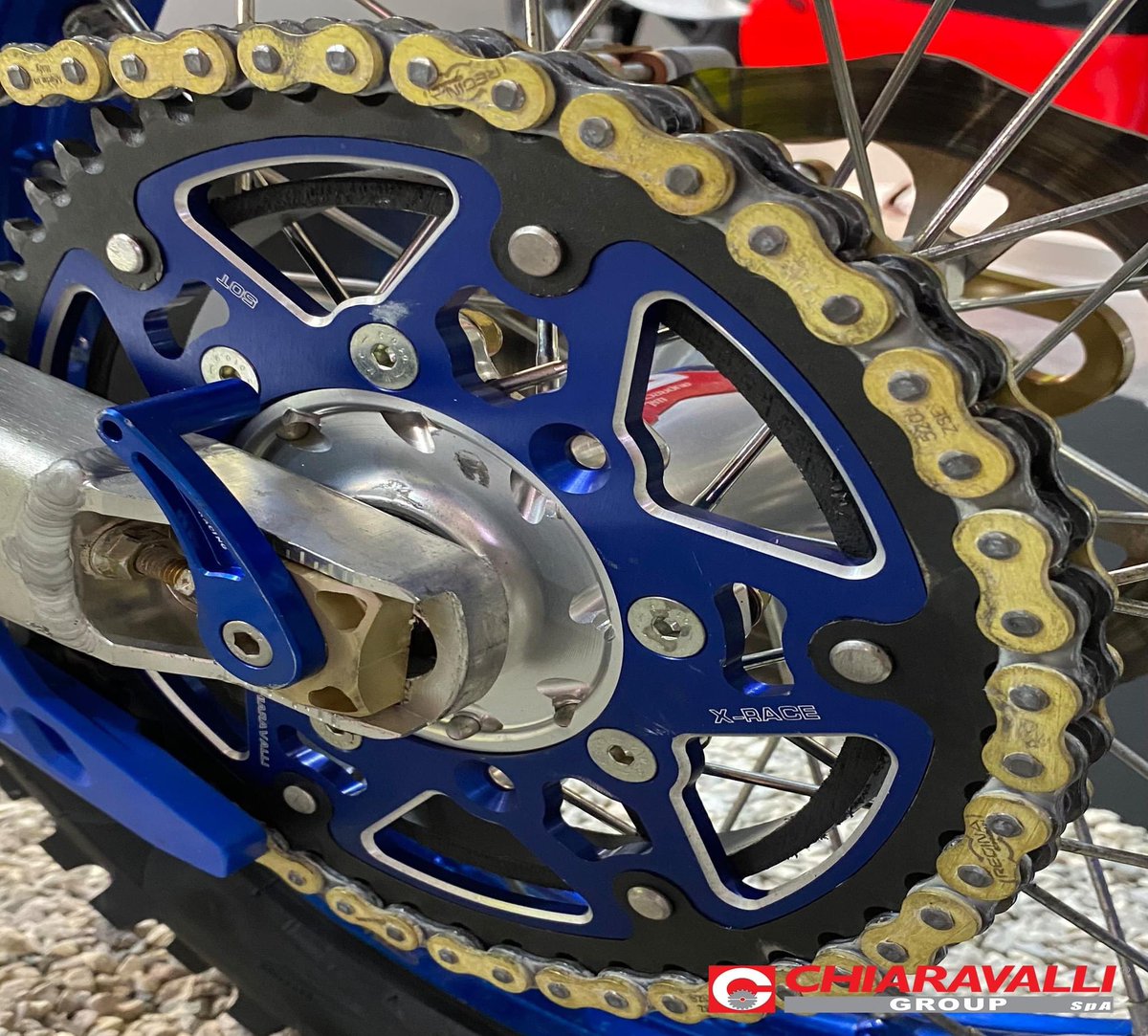 Chiaravalli_Spa's tweet photo. #FlashbackFriday Reminishing 6 months ago at  Eicma 🥰

Here's some beautiful picture of our X-Race Sprockets to boost your performance to become a true #champion! 
#CHT #championssporcket  #lacoronadeicampioni #chiaravalligroup #EICMA2021 https://t.co/cztb88xFqX