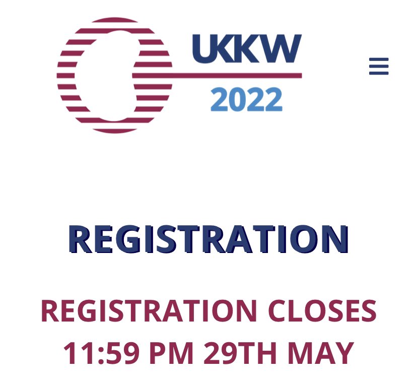 Kidney Quality Improvement Partnership (@thinkkidneys) on Twitter photo #UKKW2022 registration is now being held open until the 29th of May 🙌
ukkw.org/registration/
<a href="/UKKidney/">The UK Kidney Association</a> #UKKW2022 registration is now being held open until the 29th of May 🙌
ukkw.org/registration/
<a href="/UKKidney/">The UK Kidney Association</a>