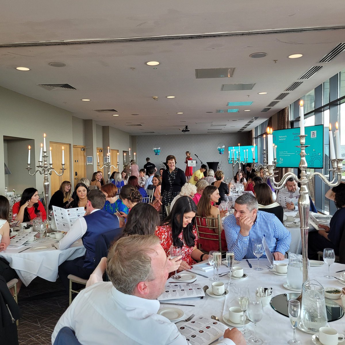 EdwinaGore's tweet photo. Wonderful evening celebrating the achievements of businesswomen in #Limerick & #Clare last night @NetworkLimerick awards #networklimerick #backedbyAIB @leo_limerick https://t.co/3wLu3Vbv3y
