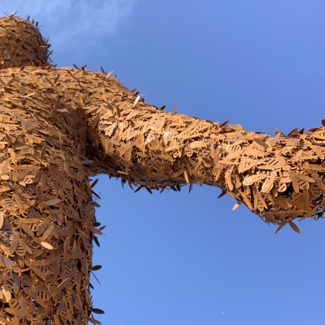 eventjes's tweet photo. Het is World Bee Day, Wereld Bijen Dag. Bijen zijn belangrijk voor onze omgeving, maar het aantal bijensoorten neemt af. Het 12m hoge kunstwerk Beehold van Florentijn Hofman besteedt hier aandacht aan. Het bestaat uit duizenden bijen! #wereldbijendag #WorldBeeDay2022 #WorldBeeDay https://t.co/MVtsc8aMn4