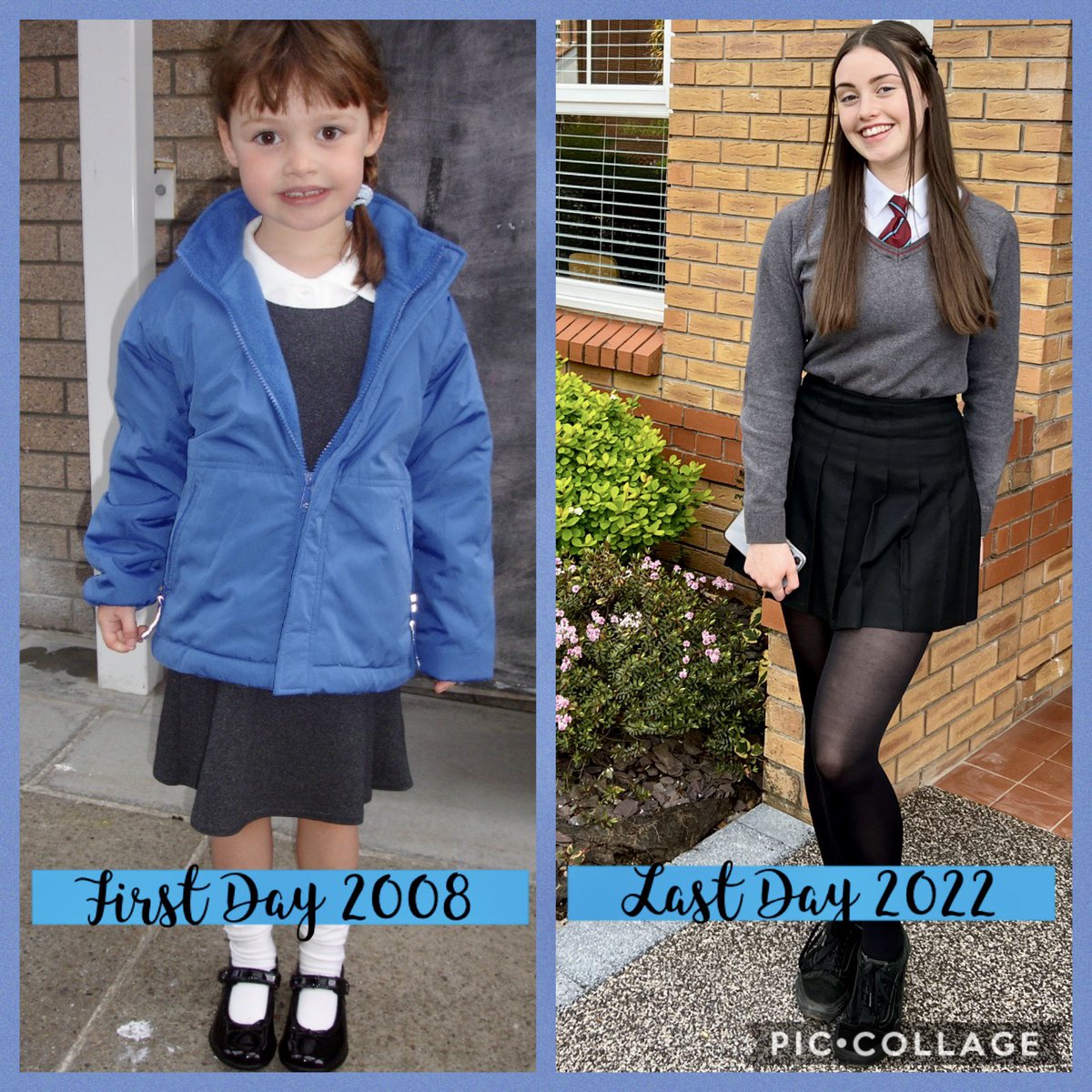 14 years! Heartfelt thanks to <a href="/brynderiprimary/">brynderiprimary</a> <a href="/radyrcs/">Radyr Comprehensive</a> <a href="/RadyrSixthForm/">Radyr Sixth Form</a> &amp; to every teacher who has inspired our girl. To our beautiful human <a href="/izzymorgannn/">iz :D</a> who, from her 1st to last day, has achieved great things with quiet determination, commitment &amp; most of all, with kindness❤️