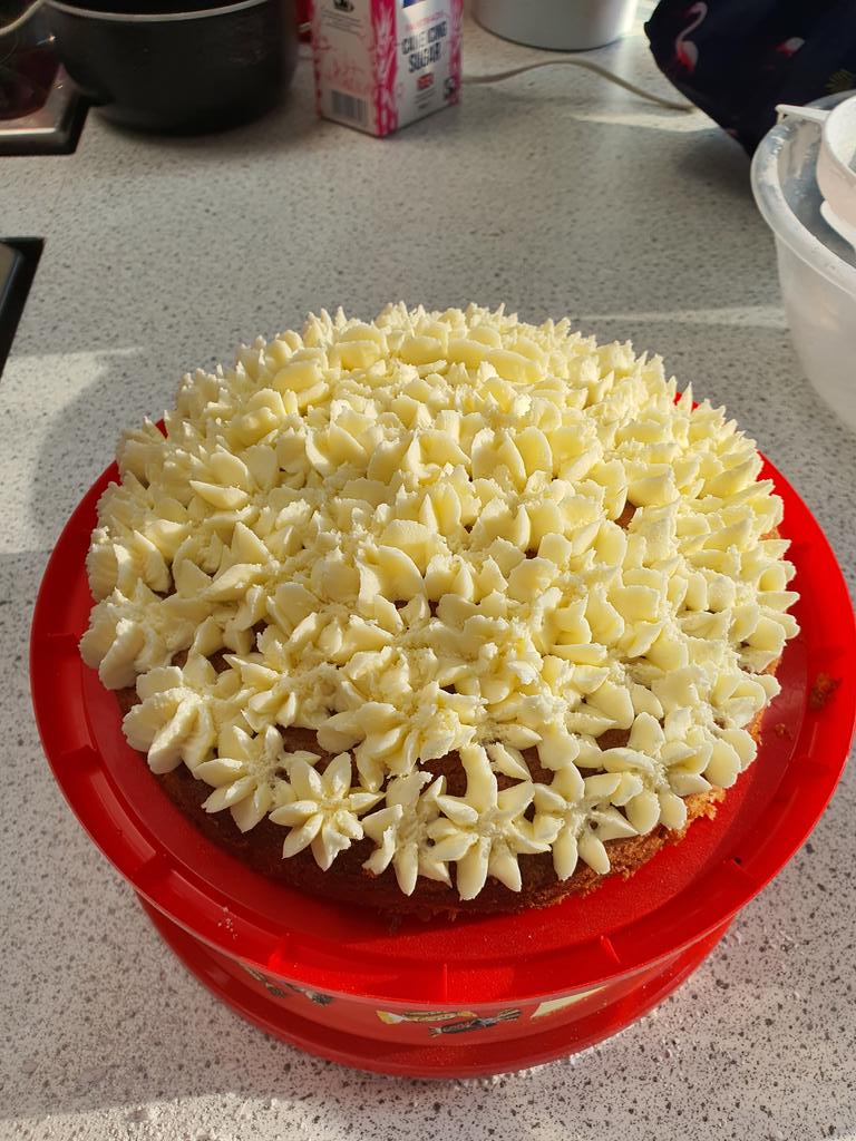 Food_Tech_Teach's tweet photo. Practicing piping. 
Only have 50 minutes lessons so the students did really well in that time and heat 😊.
#foodteacher #foodtech @foodandnutrition @qegs_horncastle https://t.co/ezrcx9pGtd