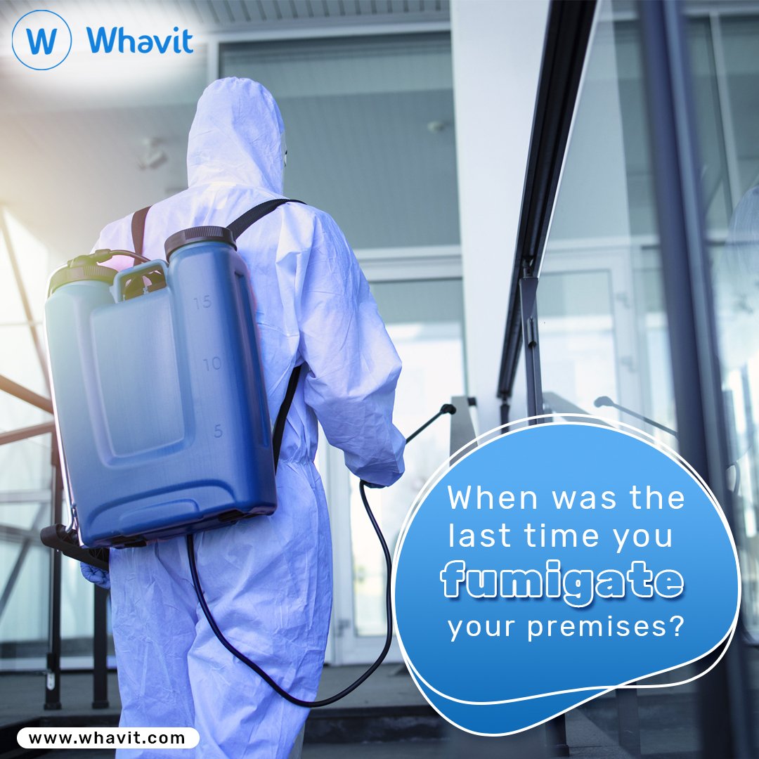 WhavitApp's tweet photo. A gentle reminder!  

As the weekend begins, do know that you can never go wrong with fumigating your apartment to get rid of pests for your safety. 

Contact us for your fumigation services today!

Happy weekend 😊 https://t.co/mp5UyjFatS