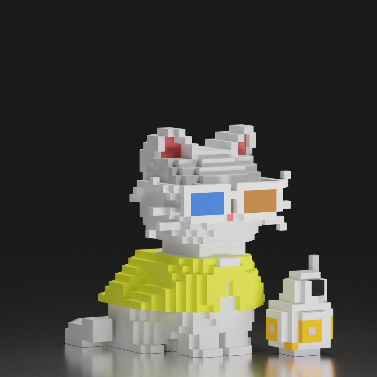 GM Friyay. 

Wen OGVX?  
Free claim if you are a NEKO holder 
Turn on your notif 🔔 and follow <a href="/NekoNFT/">NEKO Official</a> for more WL opportunity.

1 NEKO = 1 NEKO + 1 #NEKOMEKA + 1 #OGVX
#NEKOnft #WIP #Voxelart