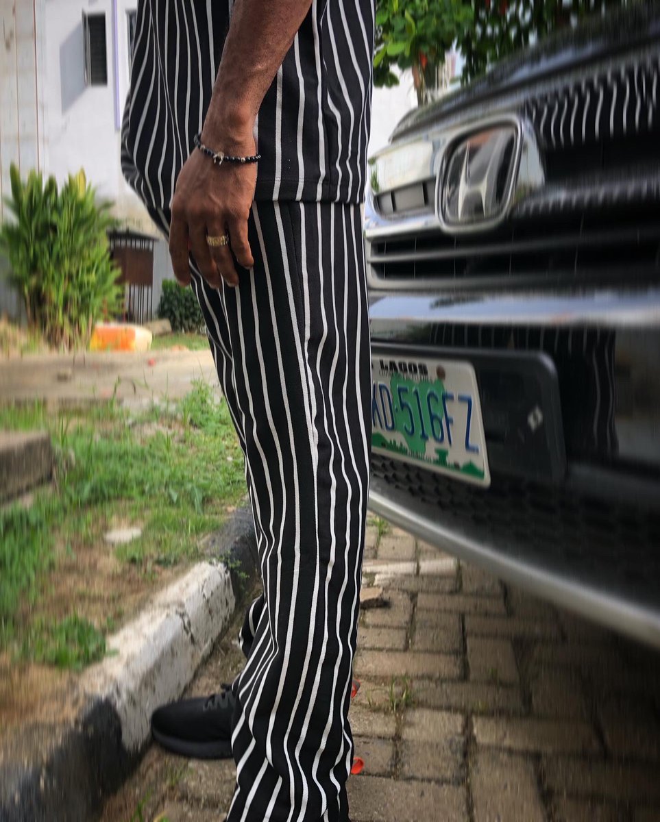 WantedStitch's tweet photo. Wanted Stripes available 🦓
~~~~~~~~~~~~~~~~~~~~
N16,000 
All sizes
~~~~~~~~~~~~~~~~~~~~~
Nationwide Delivery 🚚 📦 
#stripes #wanted #fashion #casual #friday #davido #wizkid #buga https://t.co/sRRzjxydt2