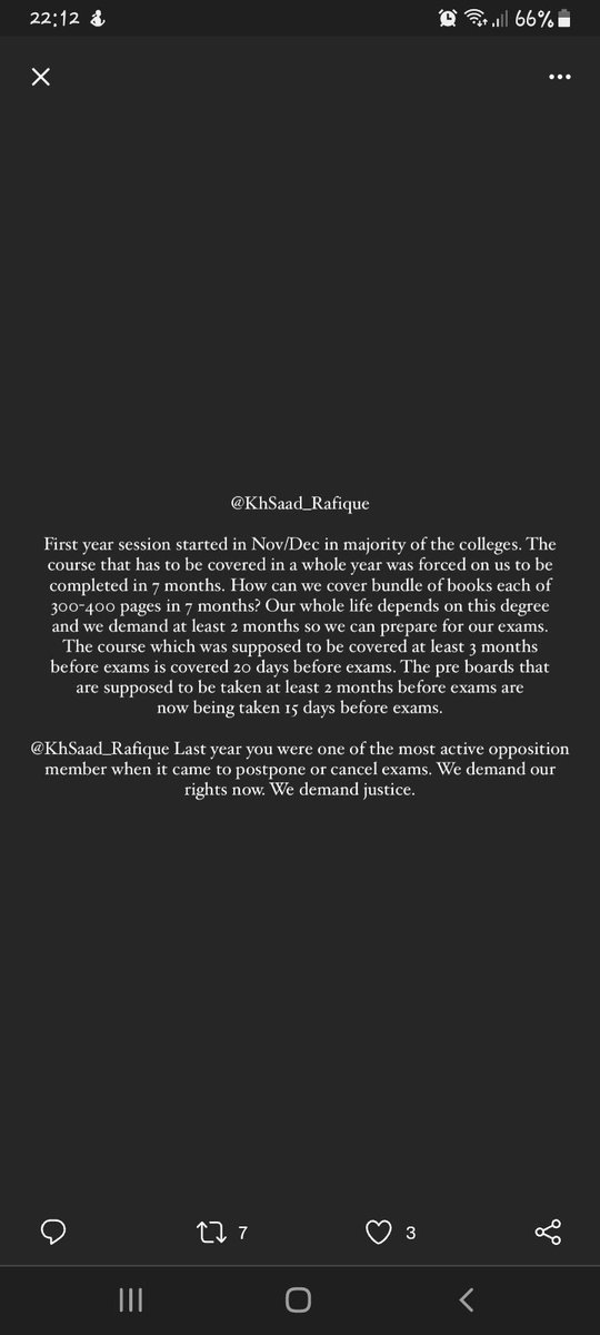 Maryamthoughts1's tweet image. #delay_board_exams2022