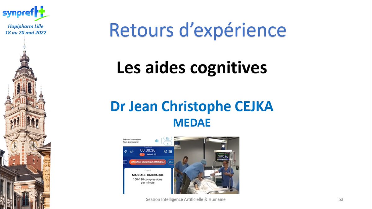 CollompR's tweet photo. #hopipharm22 #IA #aidecognitive #MAX #MEDAE #JeanFrancoisCejka https://t.co/0EQ1Lpzul7
