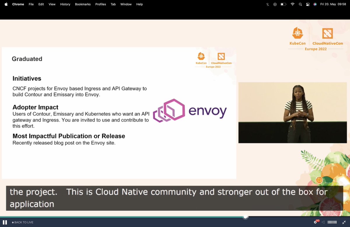 @ahcorporto @gojasmineee @TheMoxieFox @CathPaga @fuzzychef @KubeCon_ @KubernetesDays @dholbach @kastenhq @kanisterio @RedHat @chaosmesh @KnativeProject @argoproj @CloudNativeFdn @fluxcd @opentelemetry @daprdev @grpcio @CloudEventsIO @stackrox @falco_org @ciliumproject @EnvoyProxy has an important announcement blog.envoyproxy.io/introducing-en…