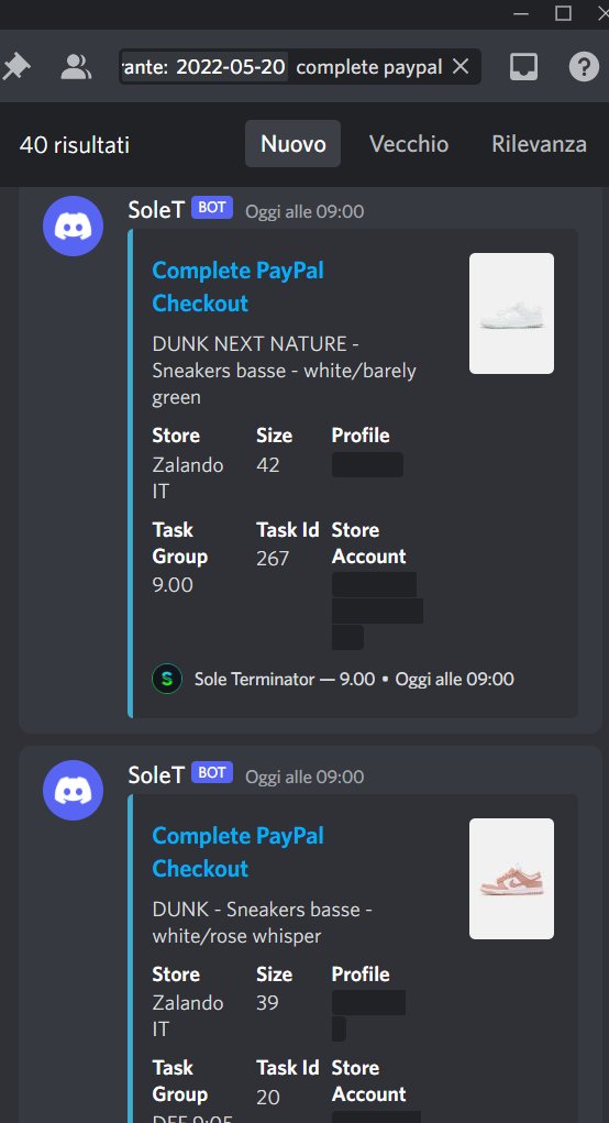 gabri3c (@gabri3c) on Twitter photo GOOD MORNING EVERYONE!!
BOT: <a href="/Cybersole/">Cybersole</a> <a href="/cybersolefeed/">Cybersole Success</a> <a href="/SoleTerminator/">Sole Terminator</a>
COOK: <a href="/HypeHuntersEU/">HypeHunters</a> <a href="/LoadingNotify/">Loading Notify 2.0</a>
PROXY: private!
personal webhook 10 cop
webhook with sl07 40 cop
if you want to eat write me in DM! GOOD MORNING EVERYONE!!
BOT: <a href="/Cybersole/">Cybersole</a> <a href="/cybersolefeed/">Cybersole Success</a> <a href="/SoleTerminator/">Sole Terminator</a>
COOK: <a href="/HypeHuntersEU/">HypeHunters</a> <a href="/LoadingNotify/">Loading Notify 2.0</a>
PROXY: private!
personal webhook 10 cop
webhook with sl07 40 cop
if you want to eat write me in DM!