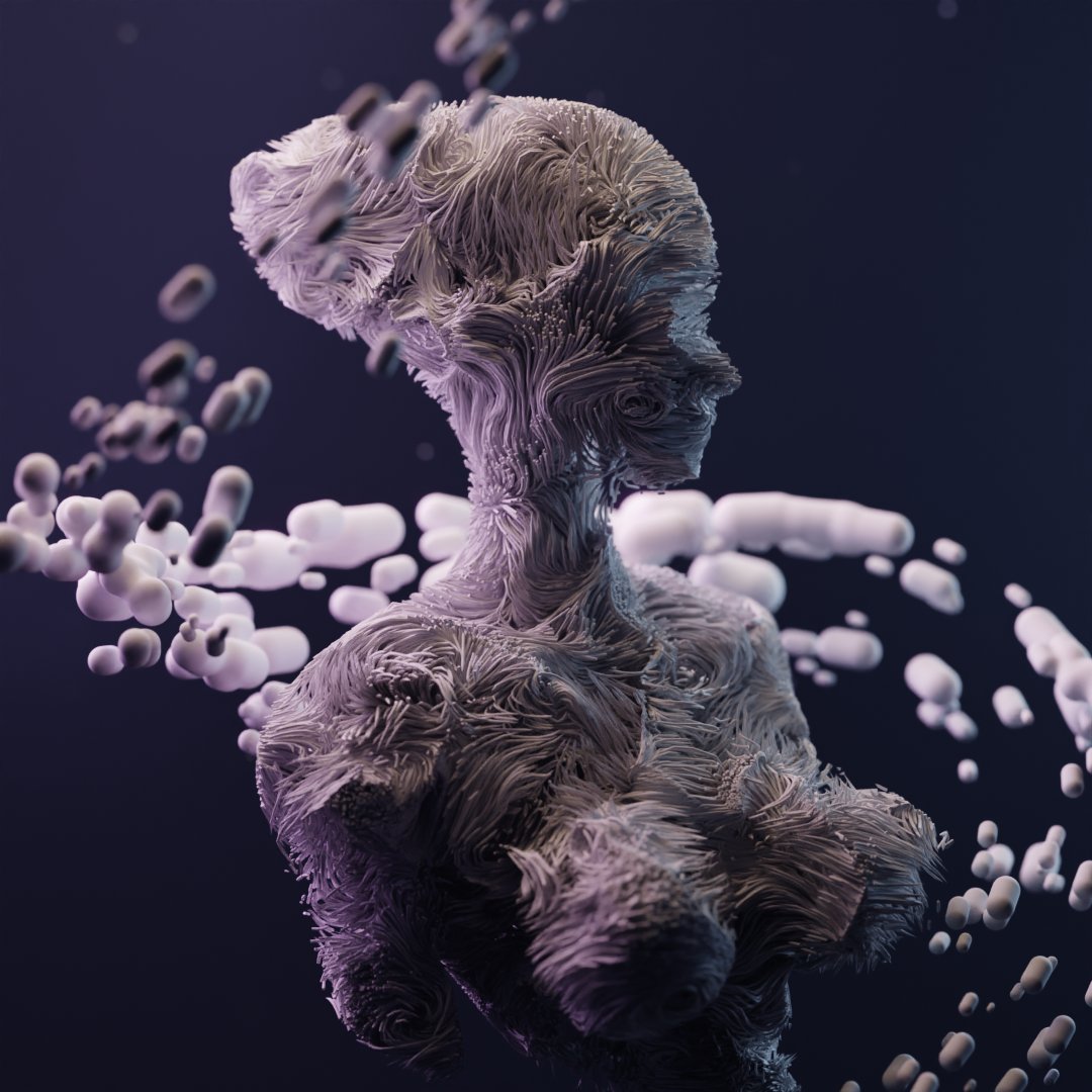 MysticStylezNFT's tweet photo. 💙 GM friends! 💧

Today i'm gonna drop my genesis piece via @formfunction 
It will be the first piece in "No Time For Rescue" series. This collection is about my thoughts and feelings through the prism of life experience.

 I want to show you CLAY vs RENDER of first frame 👀 https://t.co/EnRgTnoeh4