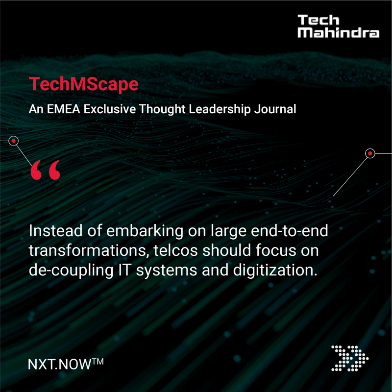 tech_mahindra's tweet photo. Sandeep Phadke, Sr. VP & Head of Europe CME and Technology Business, @Tech_Mahindra, talks about the #FutureOfConnectivity in our latest EMEA Exclusive Thought Leadership Journal - #TechMScape.
📖Get your copy NOW - https://t.co/uoqYsrSLgS
#NxtNow #TechMahindraEurope