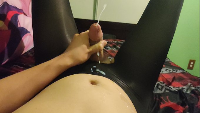 How far do you think I can shoot cum? ? heheh

This is from one of my Onlyfans videos btw. Link in bio