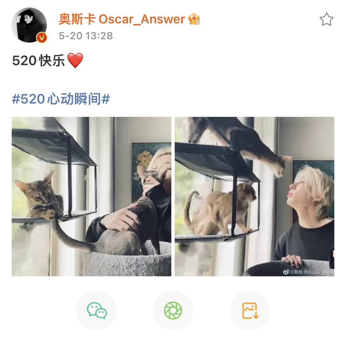 OscarVoteTH's tweet photo. [📢] Vote for OscarWang 🧸

ขั้นตอนการโหวตใน  Weibo : 奥斯卡Oscar_Answer

      “ มีความสุขวัน 520 นะครับ ♥️ ”

• กดไลค์ (like)
•  รีโพส (Repost)
• คอมเมนท์ ( Comment)

🚫 ห้าม Fast Repost ‼️

(⬆️)(https://t.co/2zgxDVxVPY）

#OscarWang #奥斯卡 #ออสการ์ https://t.co/LObjzAdfdP