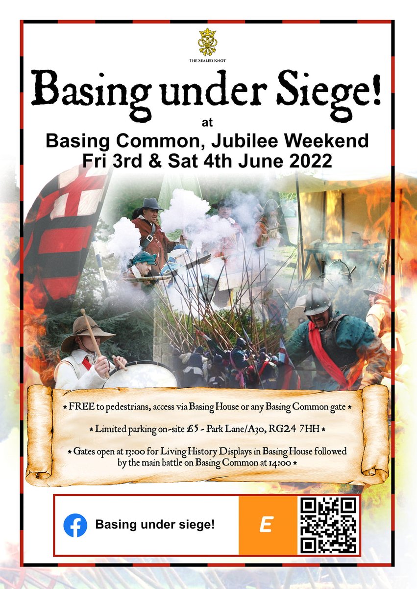 Sealed_Knot's tweet photo. #Reenact #EnglishCivilWar #History
#JubileeCelebration #PlatinumJubilee #FridayFeeling
#BasingHouse #Basingstoke #Hampshire https://t.co/L7DvhBoD7H