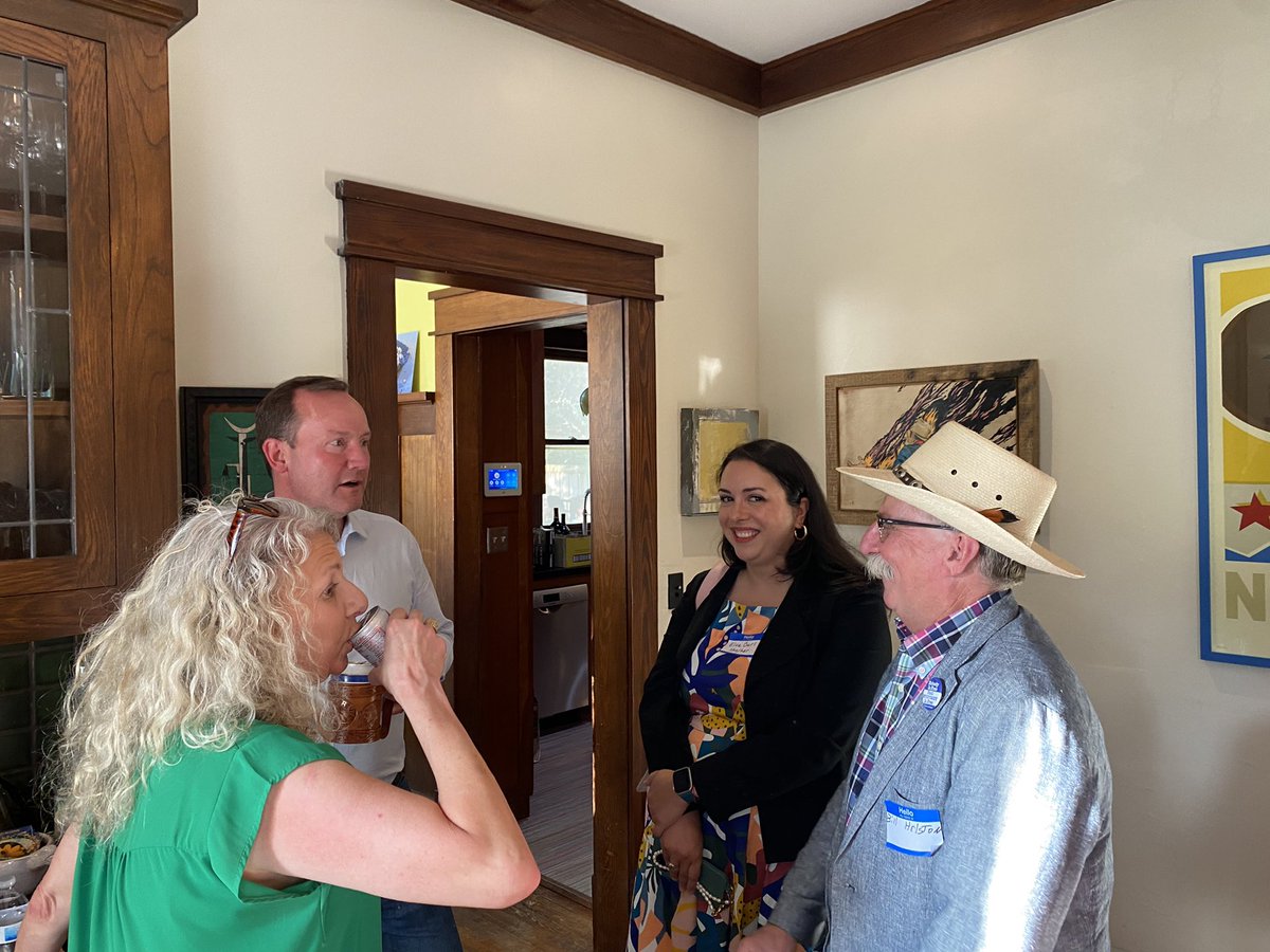 JudgeClayJ's tweet photo. Last stop of the night was @WDActionFund who do amazing work on #BetterBuilder and #WageTheft ❣️@PhilipTKingston @hannicalex @TheMostJuan @EmilyRTimm https://t.co/k4K1SXsFH1