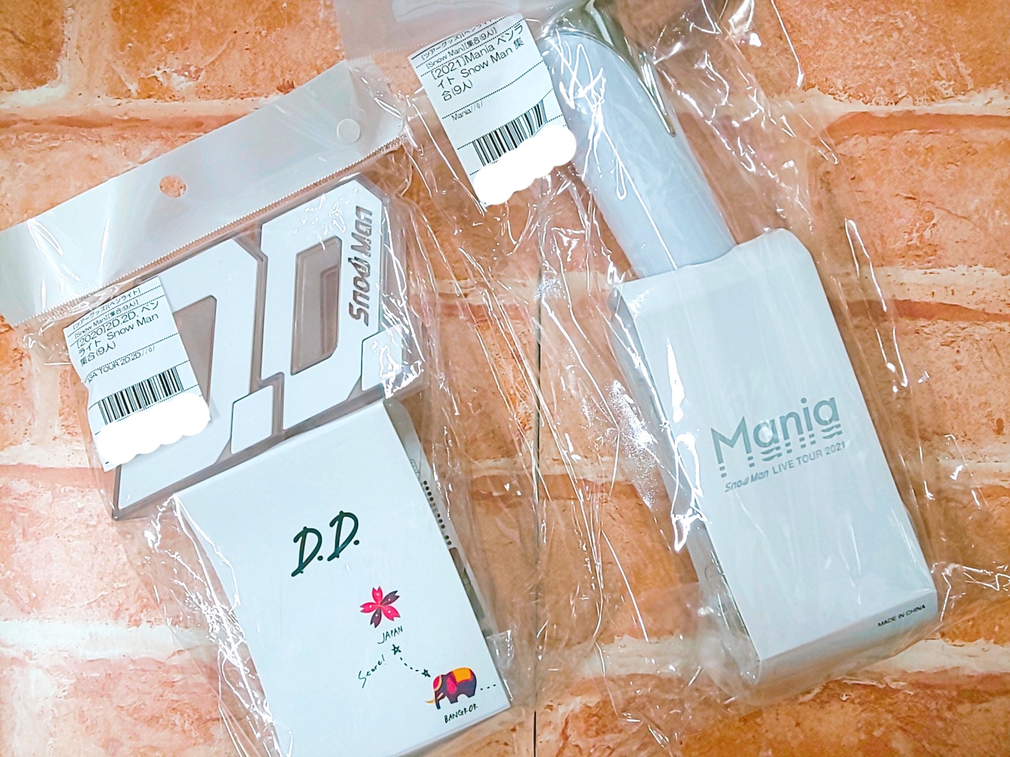SnowMan うるさく ペンライト まとめ売り SnowMan うるさく ペンライト まとめ売り