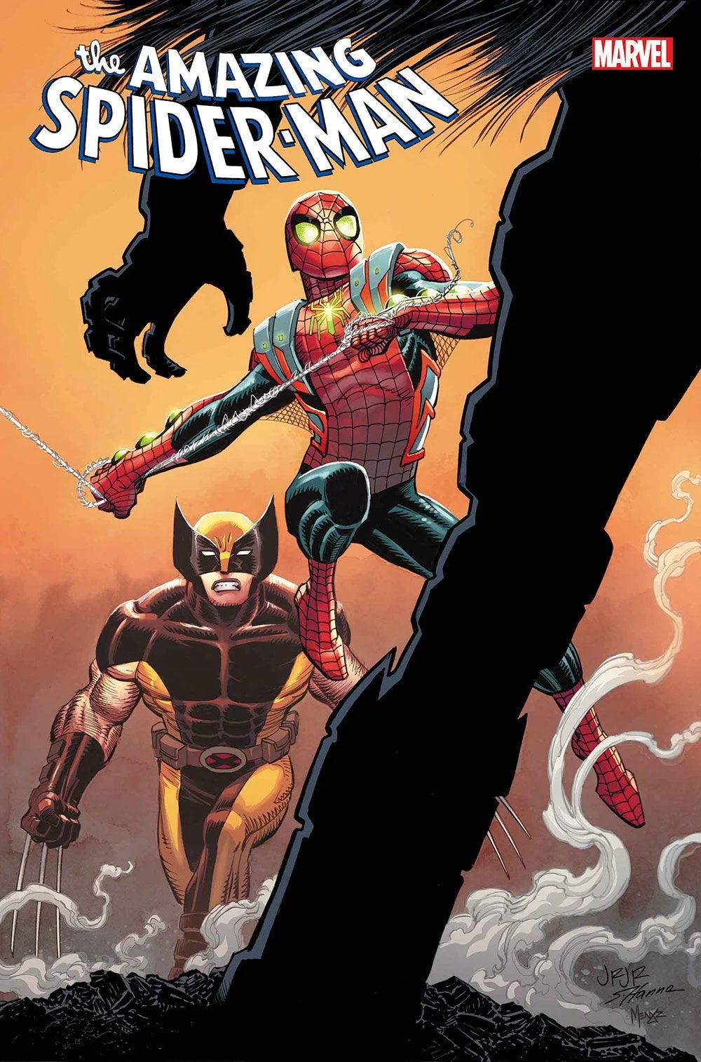 Takoma I Am The Watcher アメイジング スパイダーマン 9号 ウルヴァリンがゲスト出演 ヘルファイア ガラのタイインで2人は明かされていない人物と戦う T Co Prsnoeup1o Twitter