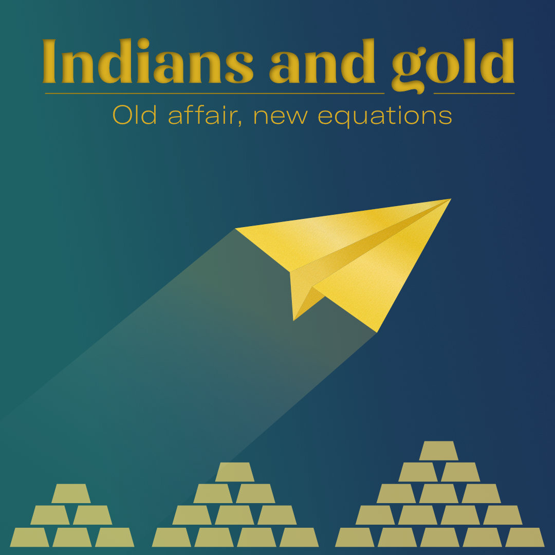 Did you know that India is the largest holder of gold in the world? In 2019, it was estimated that Indian households stocked up to 25,000 tonnes of gold worth $1.1 trillion. And the volume and value have only gone up since. Why do we love gold so much?🤔

A thread 🧵
(1/8)