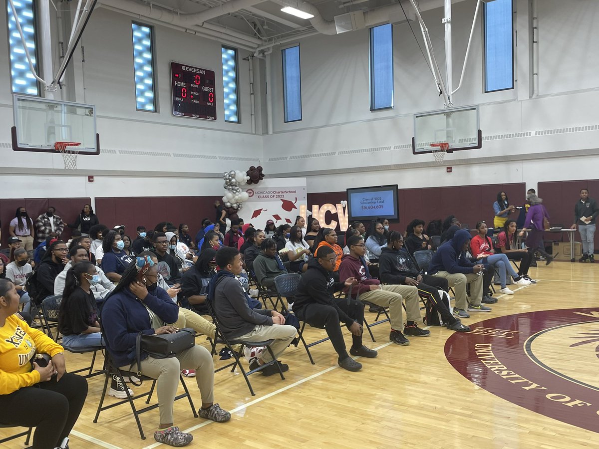 erobjunior's tweet photo. @UCCharterSchool College Decision Day 2022. Very proud of our scholars! #Warriors #postsecondary #proudprincipalmoment https://t.co/eGB1aTLVhb