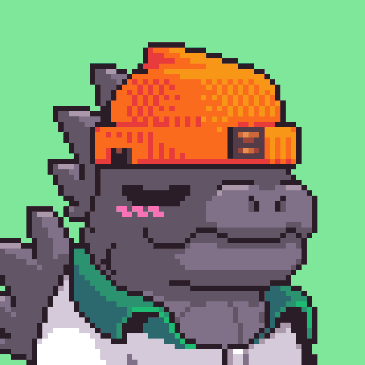 Ginzy_eth's tweet photo. Matching my scientist with my kaiju <3 @KaijuKingz https://t.co/fr2jBrs1g6