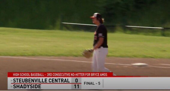 5.19.22 Highlights: <a href="/bryceamos35/">Bryce Amos</a> tosses 3️⃣rd straight no-hitter in <a href="/Shadyside_HS/">Shadyside High School</a> sectional final victory.   
<a href="/ShadysideBaseb2/">Shadyside Baseball</a> 
<a href="/EastDistrictAB/">East District (EDAB)</a> 
wtov9.com/high-school-su…