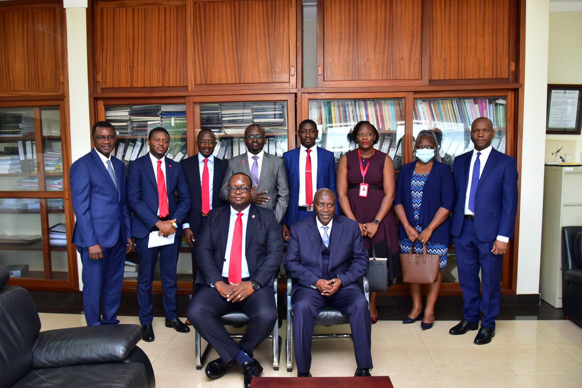 SergeTumwine18's tweet photo. Yesterday, @kyambogou, signed a M.o.U with @AbsaUganda for hire purchase of computers and laptops for students and staff. @EliKatunguka, our Vice Chancellor and @MumbaKalifungwa signed the Understanding. Great information for Kyambogo University family👏
#KnowledgeAndSkills https://t.co/yg95qsJYoA