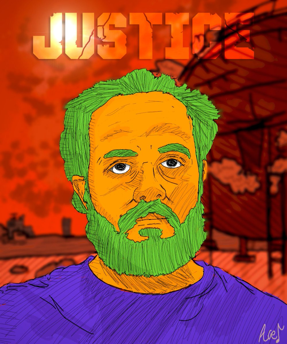 AcePlumberMan's tweet photo. BEHOLD! My art of @welyn JUSTICE!!! #welyn #FANART #Rust https://t.co/zWwg2cLHxT