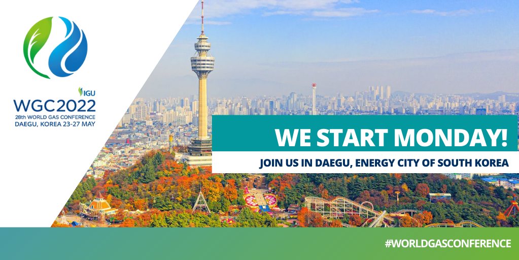 World Gas Conference on Twitter "WorldGasConference starts on Monday