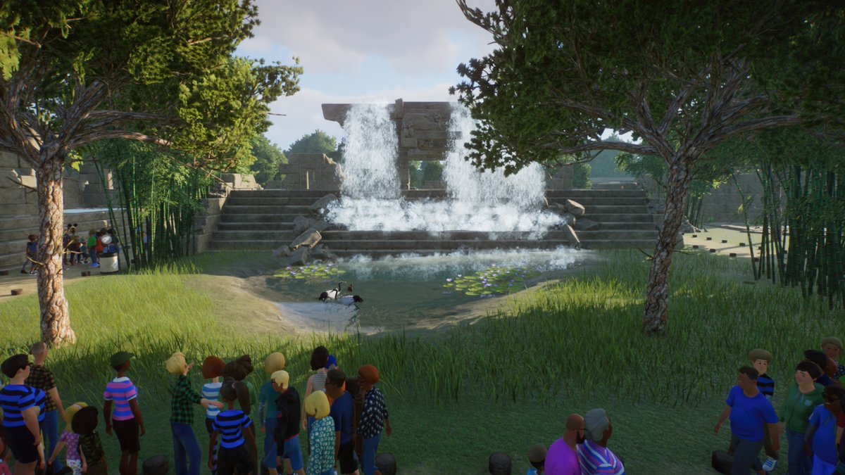 MathleteeYT's tweet image. I am so excited how this zoo is looking!  I have two more animals from the #wetlandspack to go @PlanetZooGame added the Red Crowned Crane tonight.

#planetzoo #streamrecap #franchisemode