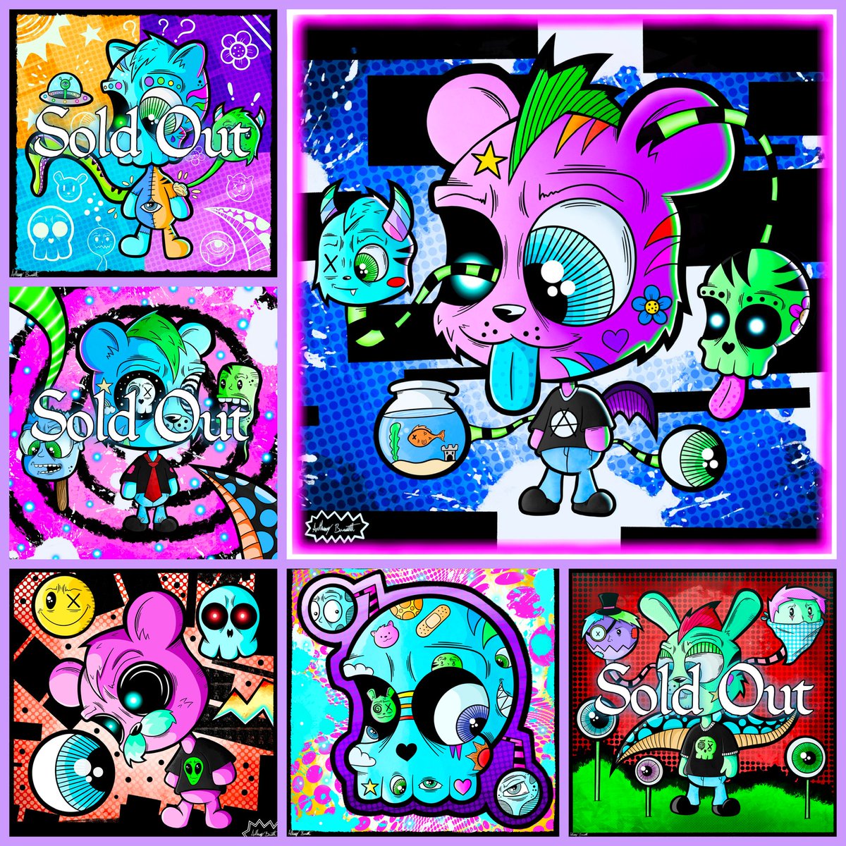 🧵 A thread of my collections! 🧵

Check out my work on KnownOrigin! This collection will be collabs and my own personal works! Currently all pieces are editions starting at 0.02 $ETH! 🙂

💙🖤🔪🌈💀🖤💙

knownorigin.io/nft-murder