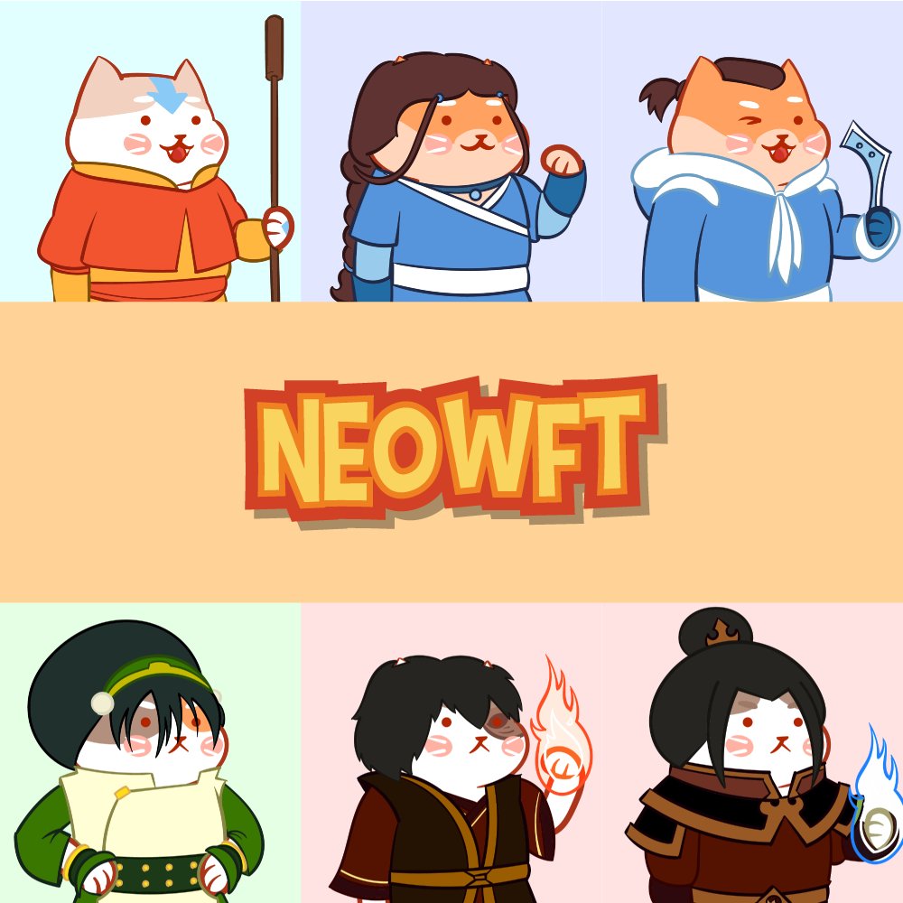 😺 NeowFT 113-118 have now been listed, they are now available on #opensea !

🚀 Go Check'em Out!

#nft #nftcommunity #nftcollector #nftmarketplace #openseanft #nftairdrop #nfts #nftart #catnft #cutenft #avatar #AvatarTheLastAirbender