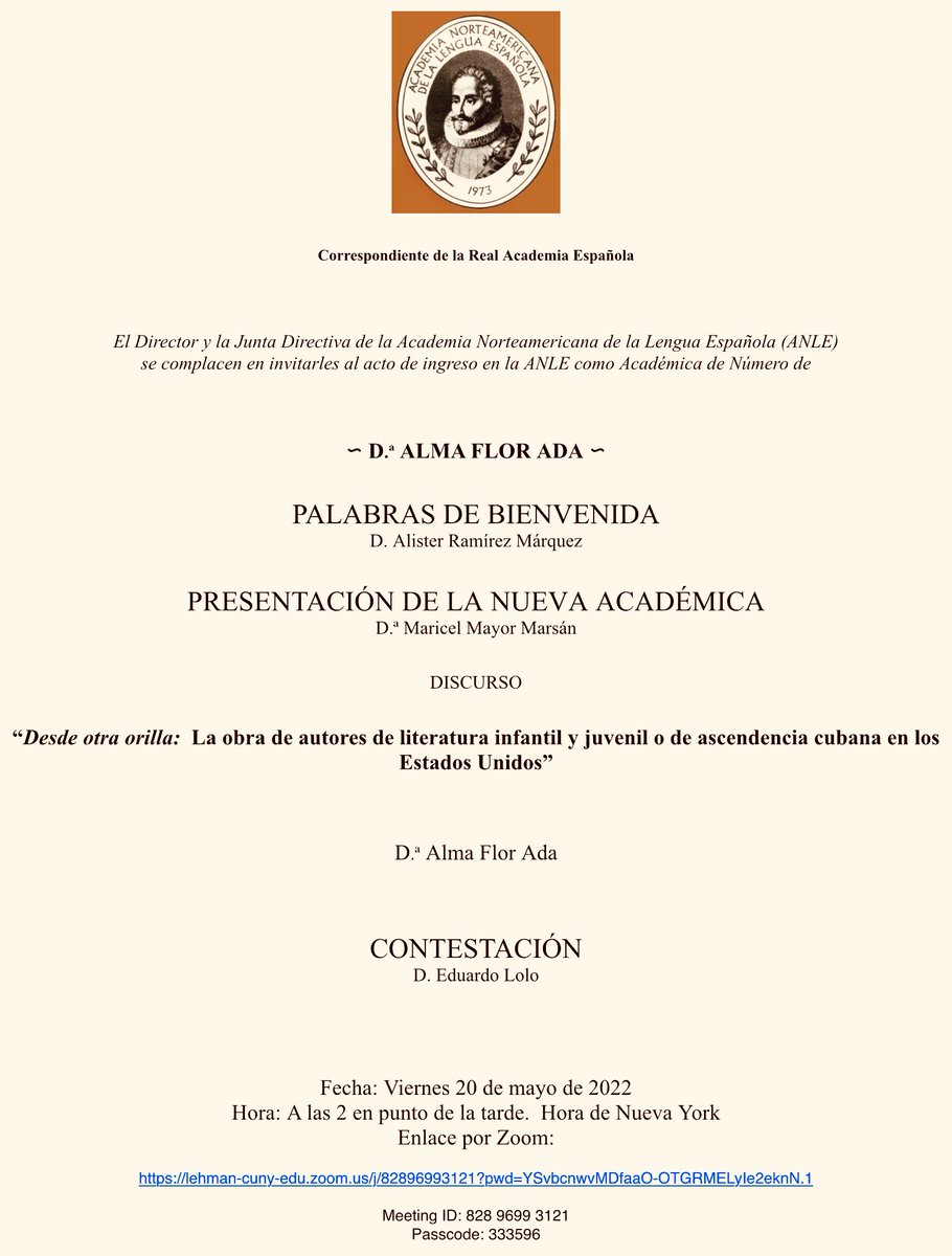 Delegación Florida - ANLE tweet media