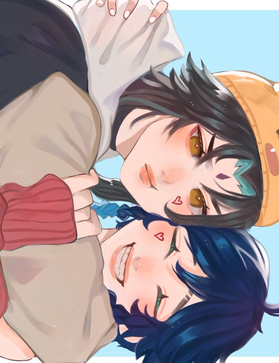 they look really cute help #xiaoven #GenshinImpact