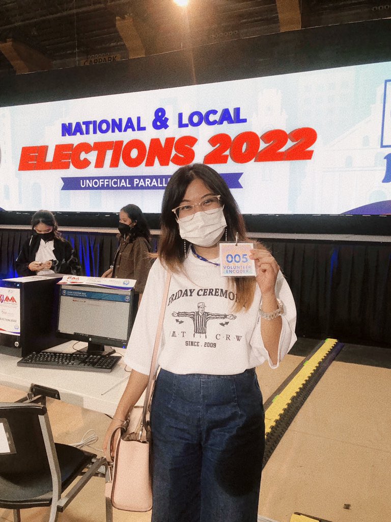 beatific_JHS's tweet image. so glad to be part of the #PPCRV this elections 🇵🇭🤍 

#Eleksyon2022 #Halalan2022 
#ppcrvvolunteers