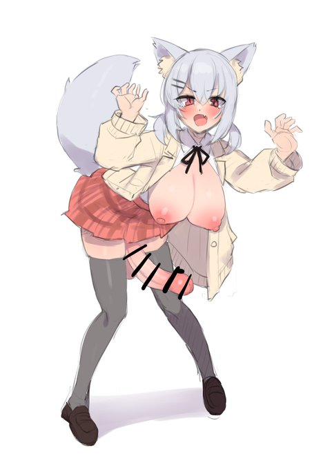 人狼なのでこんな感じにもなる(とてもつよい) 