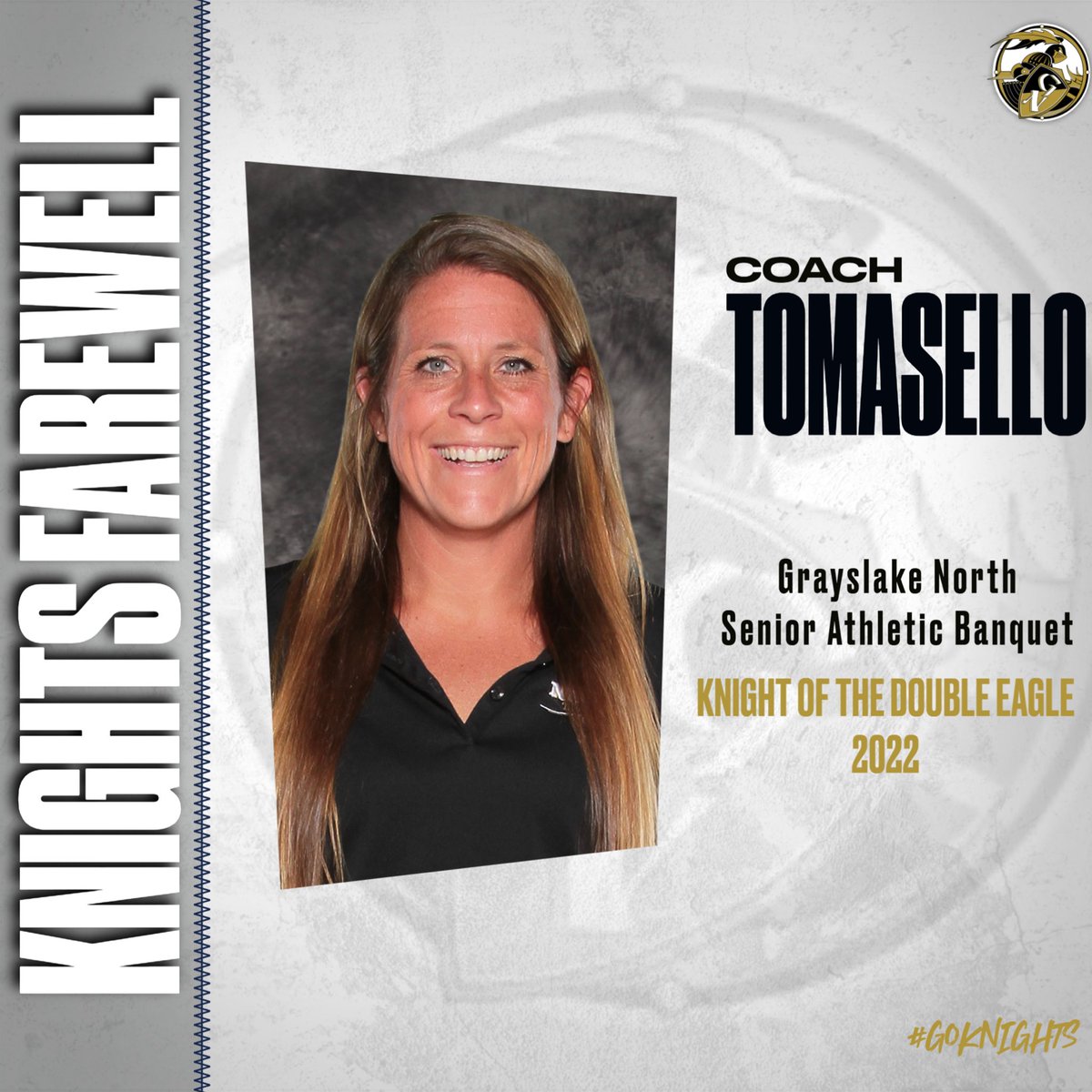 Congrats to our Knight of the Double Eagle Award Winner!!  You will be missed!!