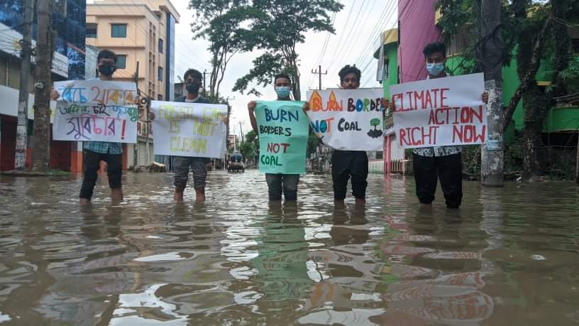 NazmusNahid1's tweet photo. Climate finance and reparations from the Global North are needed for adaptation
We are unheard not voiceless✊
#FinanceNotPromises #ShowUsTheMoneyNow
#ClimateAction
@FFFinBD @GretaThunberg @SaleemulHuq @CAREClimate https://t.co/JLphRnJifi