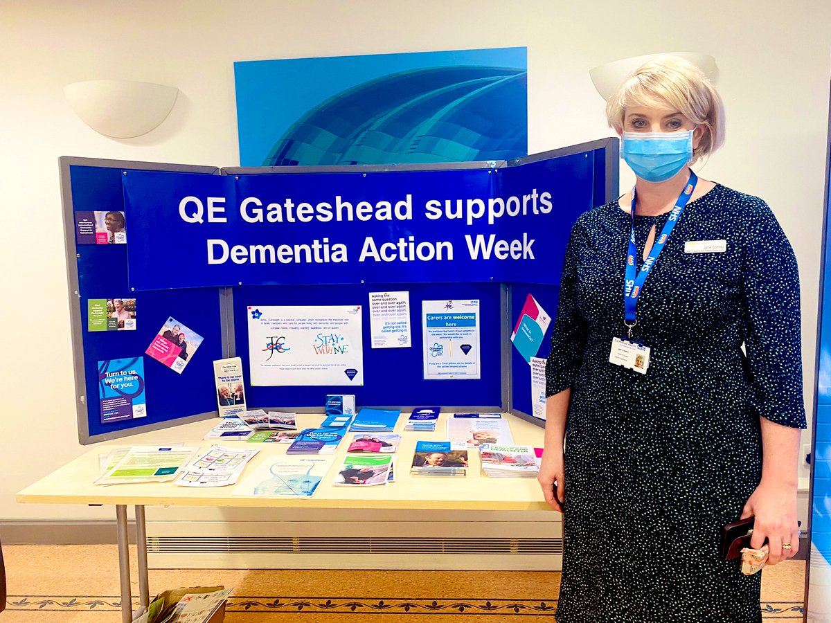 Fantastic to work with <a href="/dementiaservic3/">dementia services QE/Admiral Nurses</a> <a href="/DementiaQe/">Christine Fawcett</a> <a href="/MichelleLewins3/">Michelle Lewins RN BSc (Hons)</a> <a href="/JaneConroyNHS/">Jane Conroy</a> to plan the relaunch of our @QEGateshead Carers Passports today as part of Dementia Action Week #DementiaActionWeek2022 <a href="/alzheimerssoc/">Alzheimer's Society</a> @FindleyGill <a href="/karen_home/">Karen Roberts</a> @janiemthomp